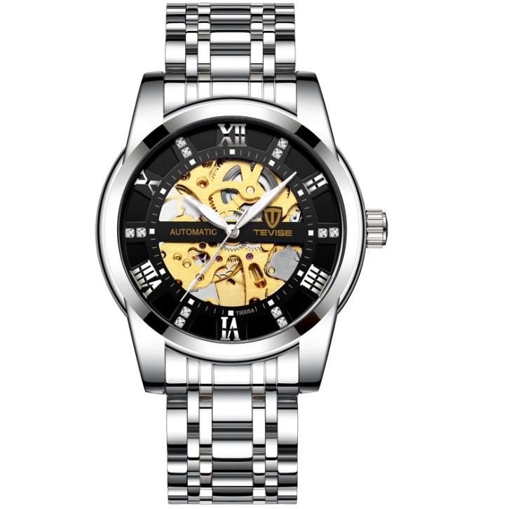 Men''s Fashion Watch Fashion Automatic Mechanical Watch Hollow Watch Watch Waterproof Men''s Watch 4 Men''s Fashion Watch Fashion Automatic Mechanical Watch Hollow Watch Watch Waterproof Men''s Watch - Imagen 4