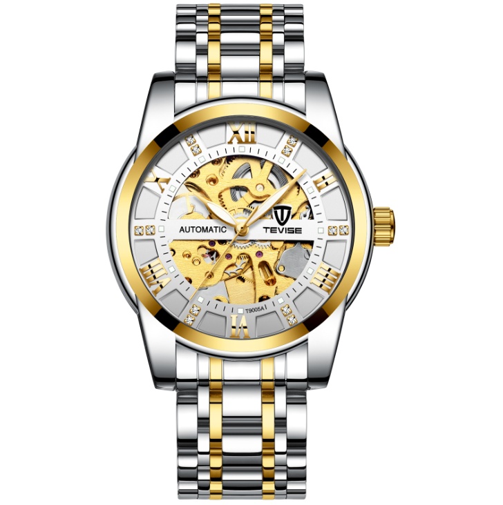 Men''s Fashion Watch Fashion Automatic Mechanical Watch Hollow Watch Watch Waterproof Men''s Watch 2 Men''s Fashion Watch Fashion Automatic Mechanical Watch Hollow Watch Watch Waterproof Men''s Watch - Imagen 2