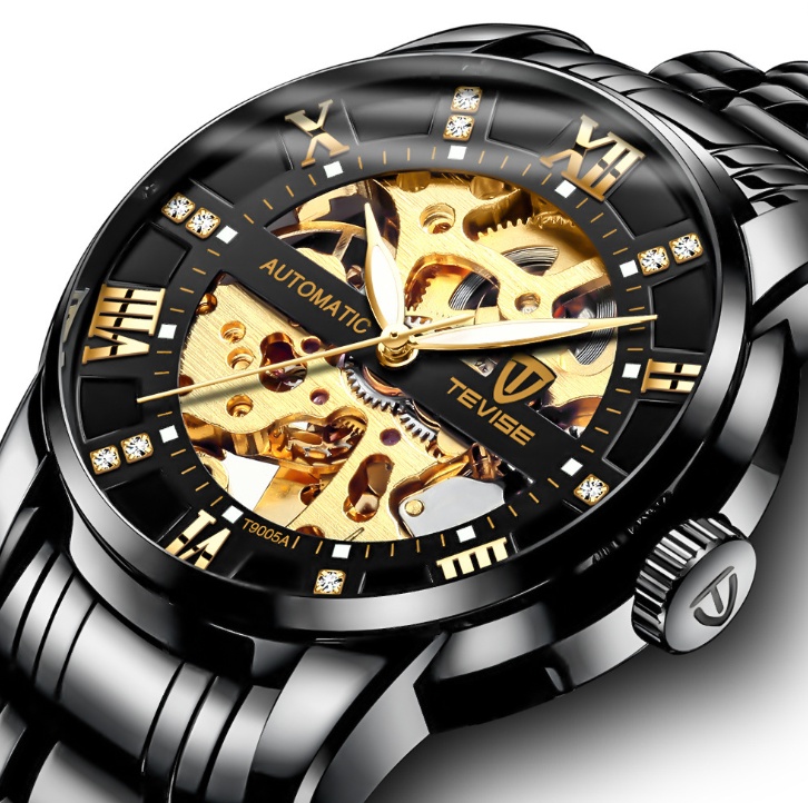Men''s Fashion Watch Fashion Automatic Mechanical Watch Hollow Watch Watch Waterproof Men''s Watch 3 Men''s Fashion Watch Fashion Automatic Mechanical Watch Hollow Watch Watch Waterproof Men''s Watch - Imagen 3