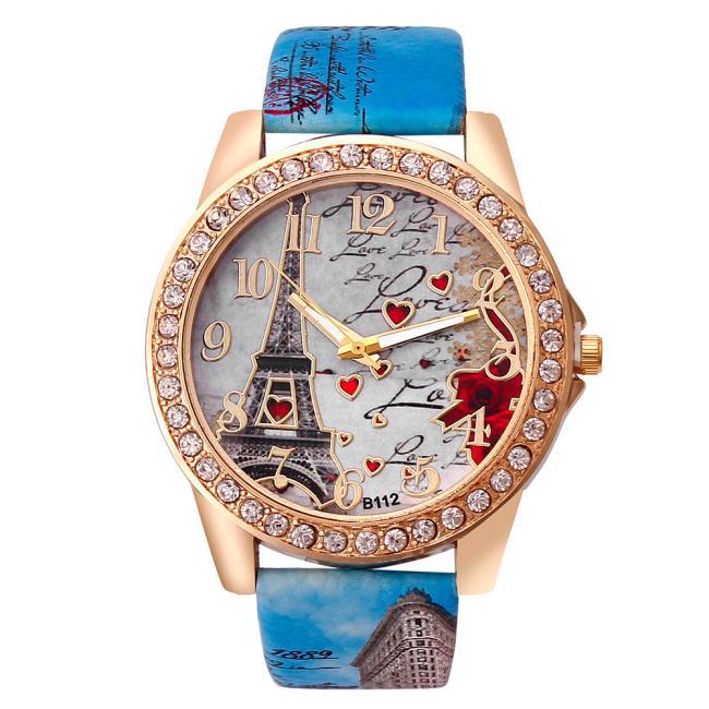 Reloj Quartz Mujer Vintage Eiffel Tower – Casual para Damas y Estudiantes 10 Reloj Quartz Mujer Vintage Eiffel Tower – Casual para Damas y Estudiantes - Imagen 10