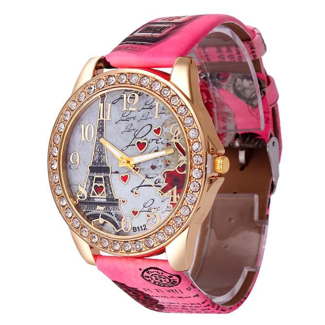 Reloj Quartz Mujer Vintage Eiffel Tower – Casual para Damas y Estudiantes 8 Reloj Quartz Mujer Vintage Eiffel Tower – Casual para Damas y Estudiantes - Imagen 8