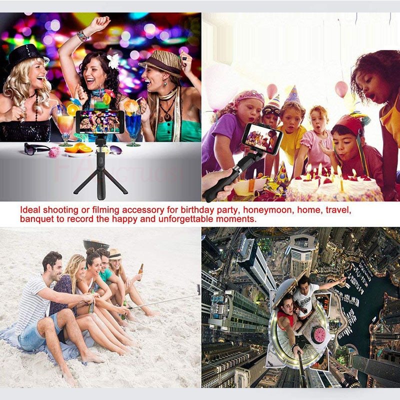 Soporte Universal para Móvil y Selfie Stick con Trípode – Compatible con Apple, Bluetooth y Transmisión en Vivo 4 Soporte Universal para Móvil y Selfie Stick con Trípode – Compatible con Apple, Bluetooth y Transmisión en Vivo - Imagen 4