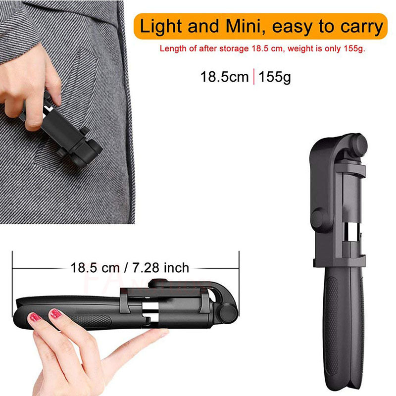 Soporte Universal para Móvil y Selfie Stick con Trípode – Compatible con Apple, Bluetooth y Transmisión en Vivo 5 Soporte Universal para Móvil y Selfie Stick con Trípode – Compatible con Apple, Bluetooth y Transmisión en Vivo - Imagen 5