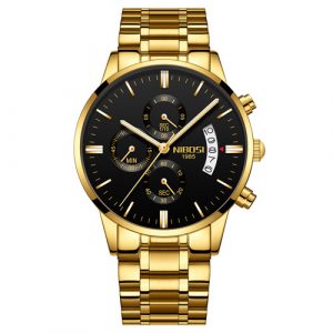 Reloj Cronógrafo Hombre Sport – Quartz, Acero Inoxidable y Resistente al Agua
