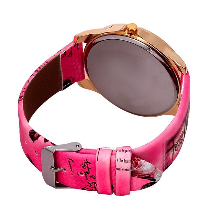 Reloj Quartz Mujer Vintage Eiffel Tower – Casual para Damas y Estudiantes 9 Reloj Quartz Mujer Vintage Eiffel Tower – Casual para Damas y Estudiantes - Imagen 9